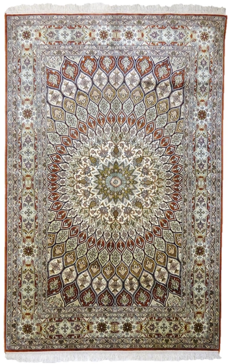 INTIALAINEN SILKKIMATTO 124*191 KASHMIR