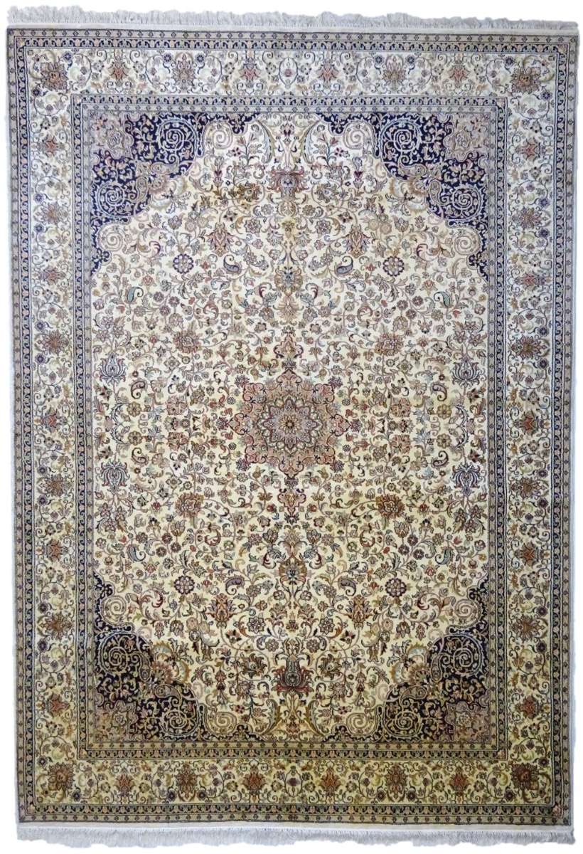 INDIAN SILK RUG 171*242 KASHMIR