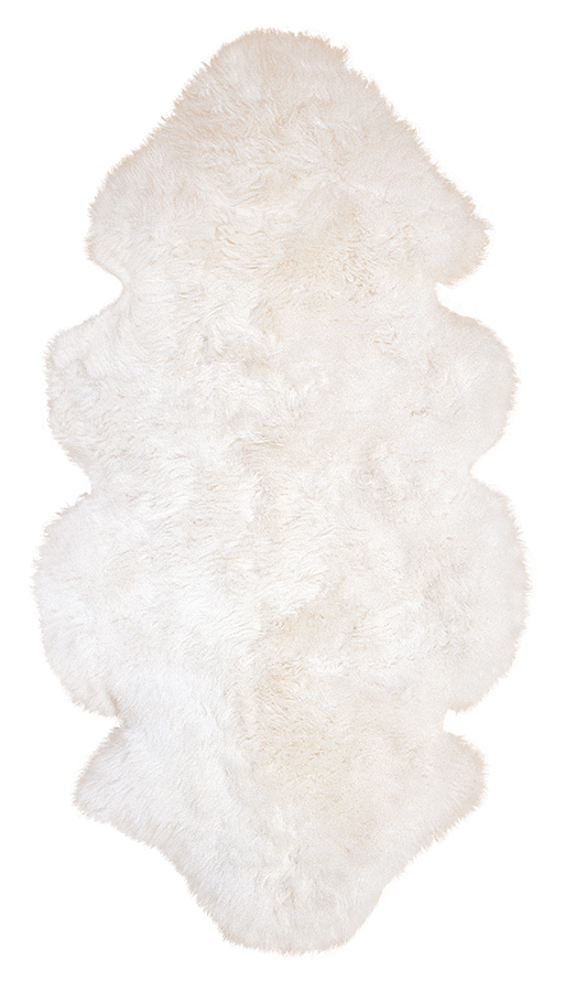 SHEEPSKIN 1,5 155 NATURAL WHITE