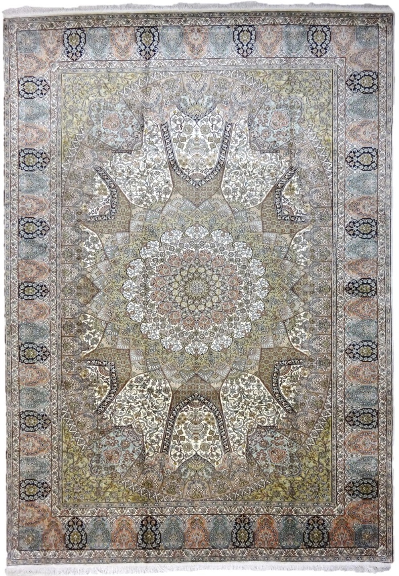 INTIALAINEN SILKKIMATTO 218*308 KASHMIR