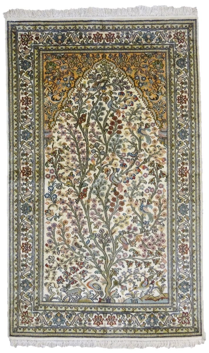 INTIALAINEN SILKKIMATTO 93*152 KASHMIR