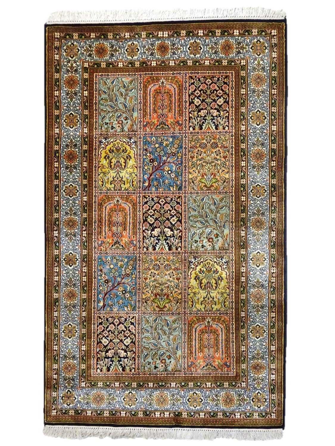 INTIALAINEN SILKKIMATTO 94*160 KASHMIR