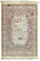 CHINESE SILK RUG 124*180