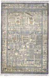  CHINESE SILK RUG 124*183