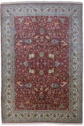 INDIAN SILK RUG 187*271 KASHMIR