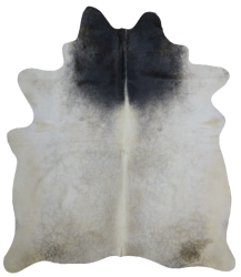 COWHIDE 170*190 WHITE-GREY