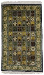 INDIAN SILK RUG 90*151 KASHMIR QUM