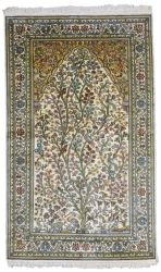 INDIAN SILK RUG 93*152 KASHMIR