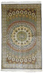 INDIAN SILK RUG 93*153 KASHMIR
