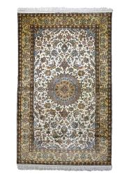 INDIAN SILK RUG 94*155 KASHMIR