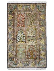 INDIAN SILK RUG 94*159 KASHMIR