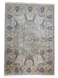 INDIAN SILK RUG 175*247 KASHMIR