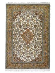 INDIAN SILK RUG 127*187 KASHMIR