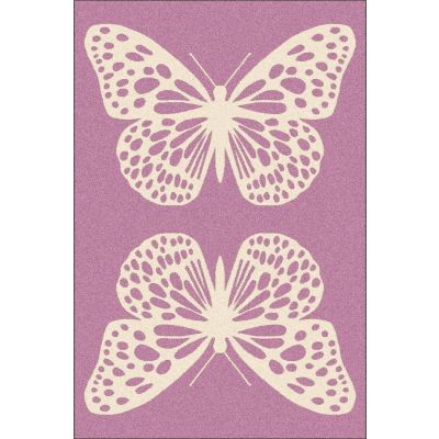 SOFT 160*230 BUTTERFLY PINK