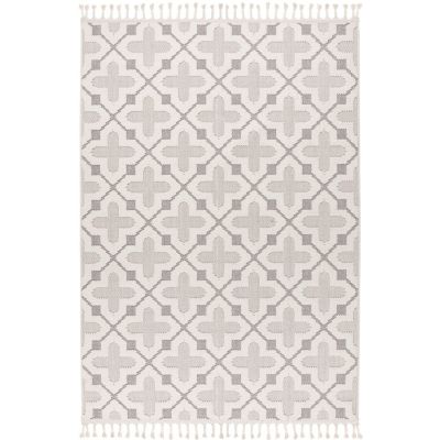 TUNIS 120*170 402 SILVER