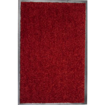 DOORMAT 90*120 WASH&CLEAN RED