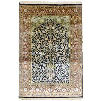 INDIAN SILK RUG 121*179 KASHMIR