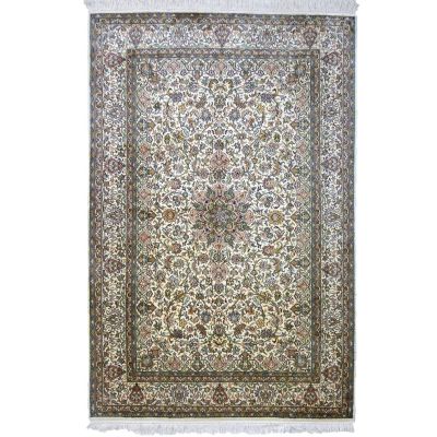  INDIAN SILK RUG 123*188 KASHMIR