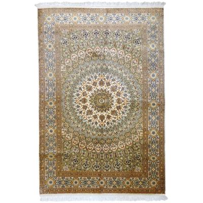 INDIAN SILK RUG 123*182 KASHMIR