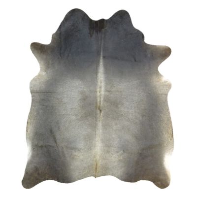 COWHIDE 165*195 DARK GREY