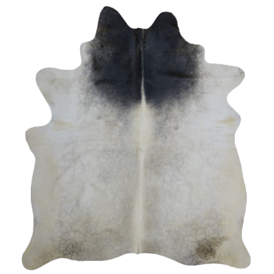 COWHIDE 170*190 WHITE-GREY