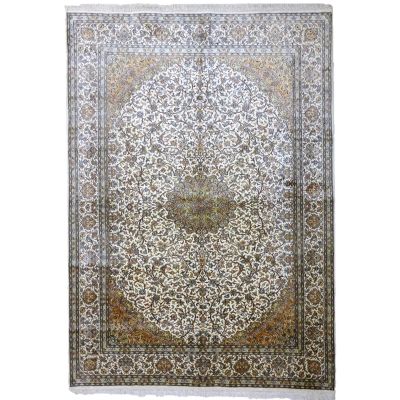 INDIAN SILK RUG 171*241 KASHMIR