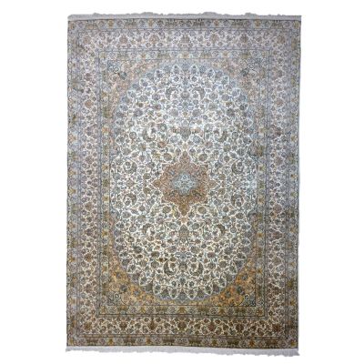 INDIAN SILK RUG 218*307 KASHMIR