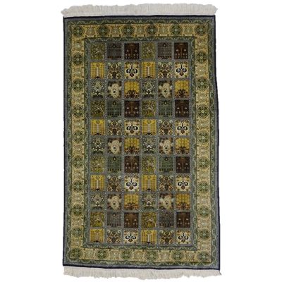 INDIAN SILK RUG 90*151 KASHMIR QUM