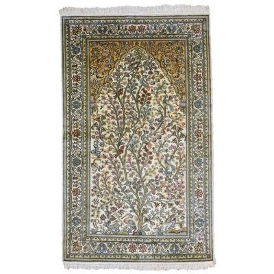 INDIAN SILK RUG 93*152 KASHMIR