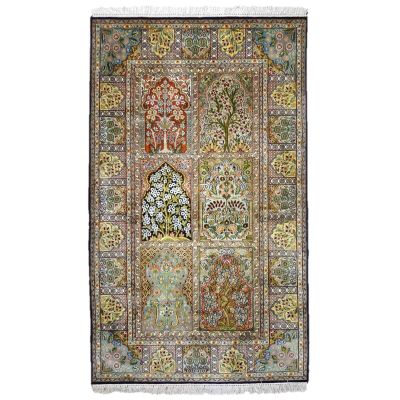 INDIAN SILK RUG 94*159 KASHMIR