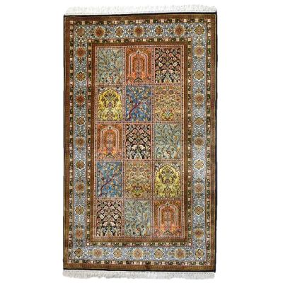 INDIAN SILK RUG 94*160 KASHMIR