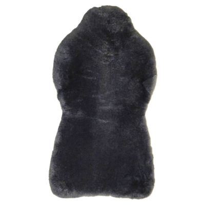 SHEEPSKIN CAR SEAT COVER DARK GREY