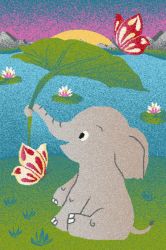 FUNKY ELEPHANT GREEN