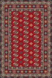 ISFAHAN 200*300 BUCHARA DARK RED