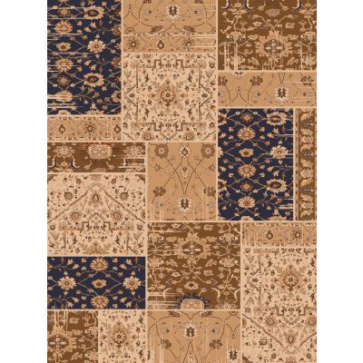 KASHMIR 22871 IVORY/BROWN