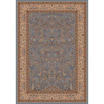 KASHMIR 140*190 12806 BLUE/IVORY