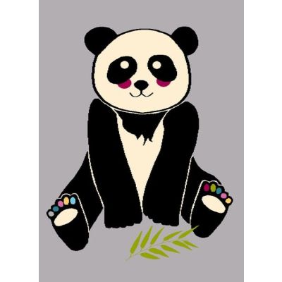 FUNKY 200*280 PANDA GREY