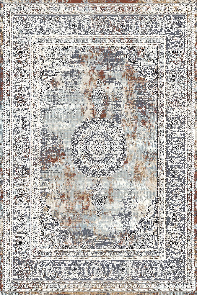 DAHLIA 9404A CREAM/TERRA