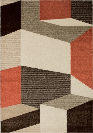 LARA 160*230 543/28 ORANGE/BEIGE