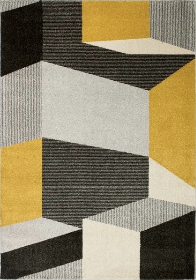 LARA 140*200 543/28 GREY/YELLOW