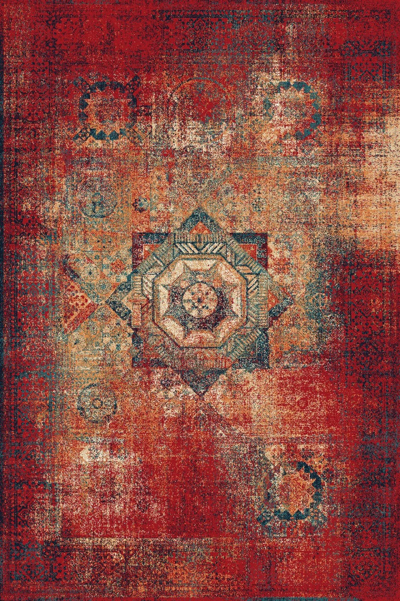 ISFAHAN BASZRA DARK RED