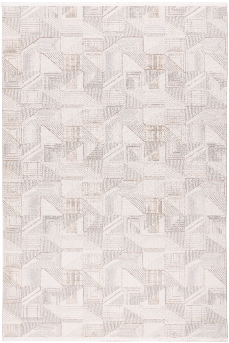 JARDIN 80*150 701 BEIGE/SILVER