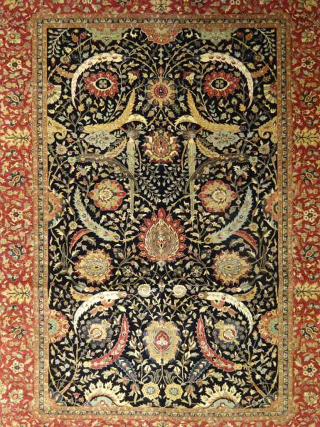 KERMAN 297*408 KH-1112 black/red