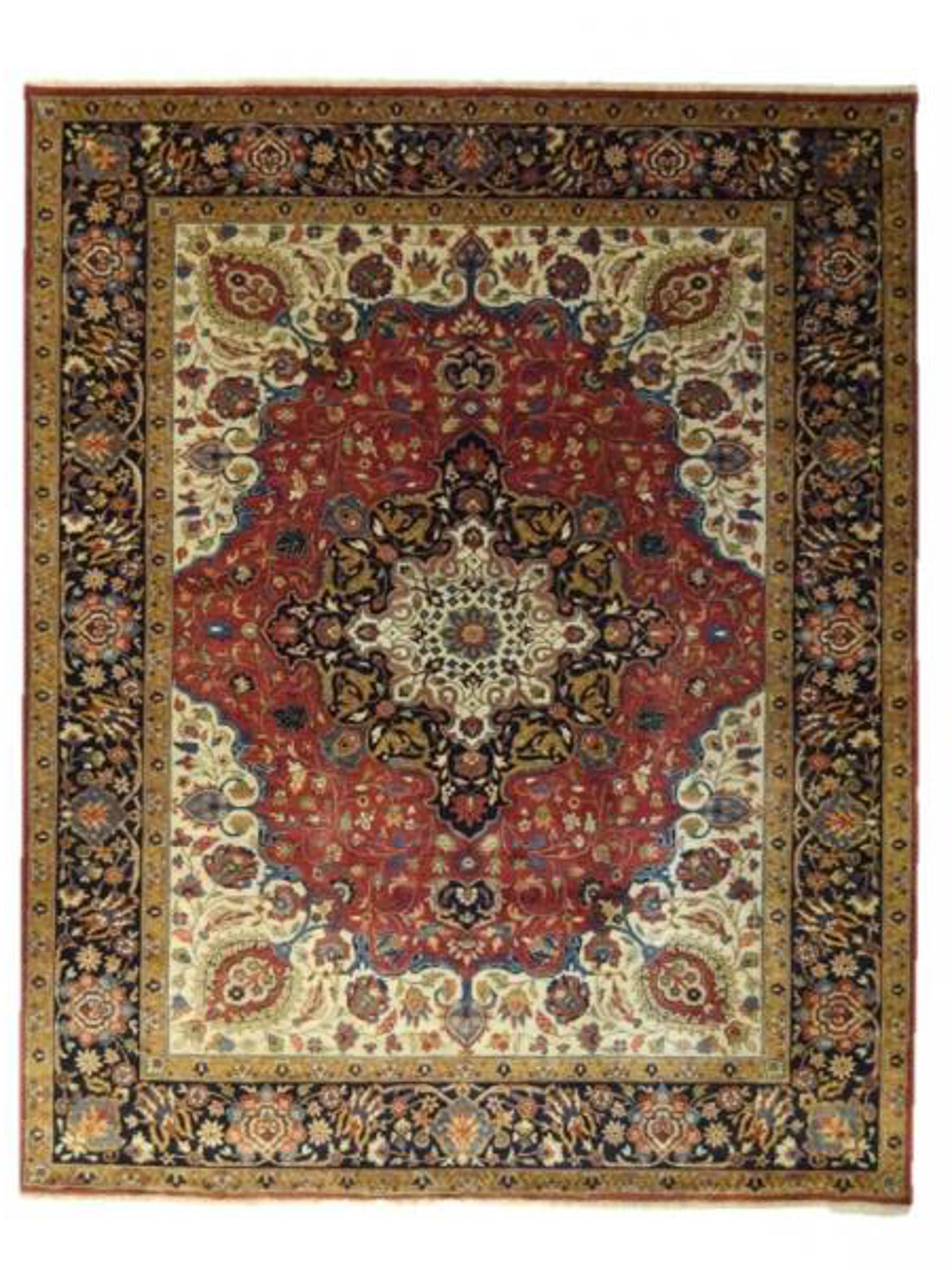 KHANNA 249*308 KH-1090 rust/black