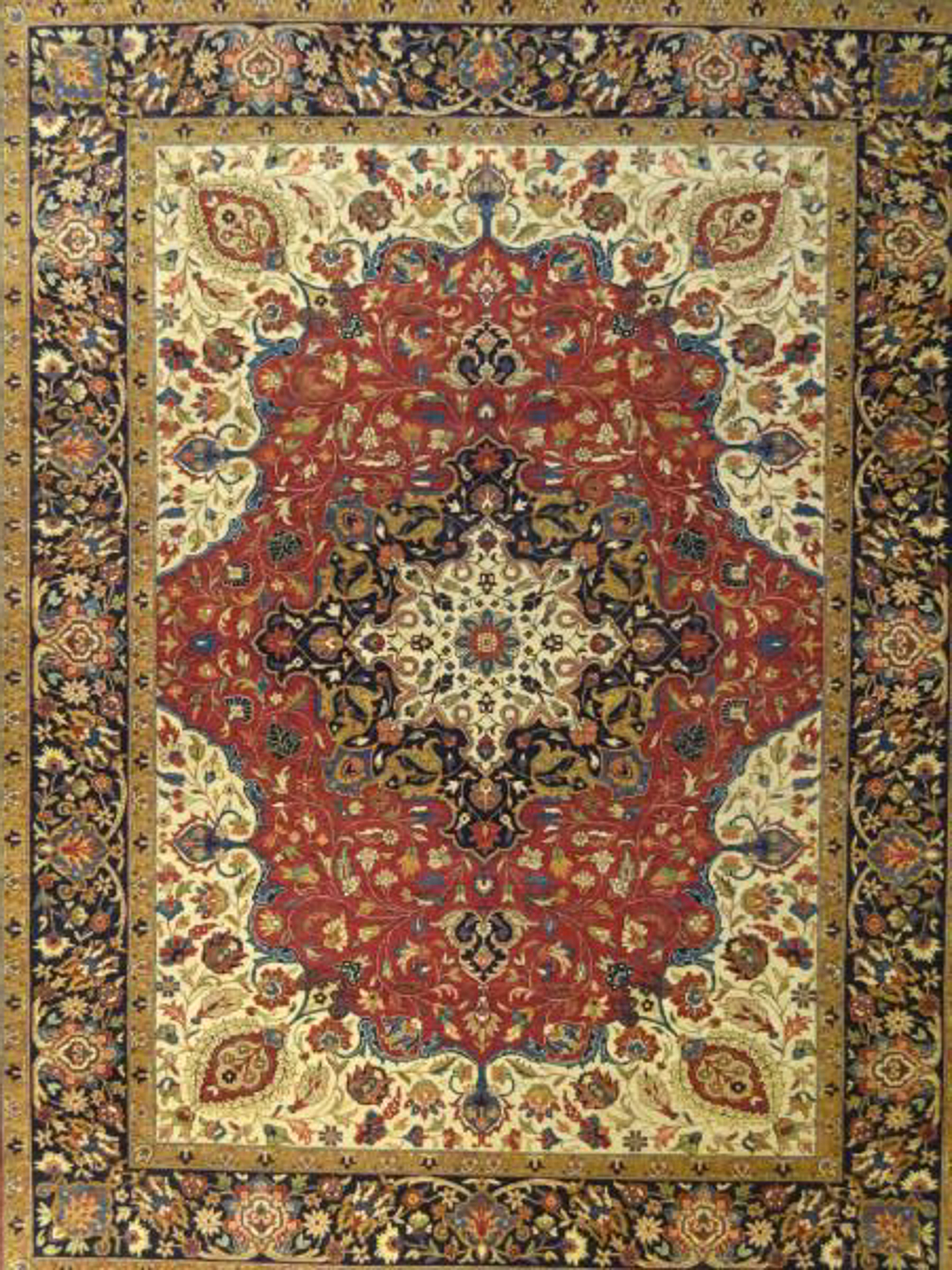 KHANNA 277*366 KH-1090 rust/black