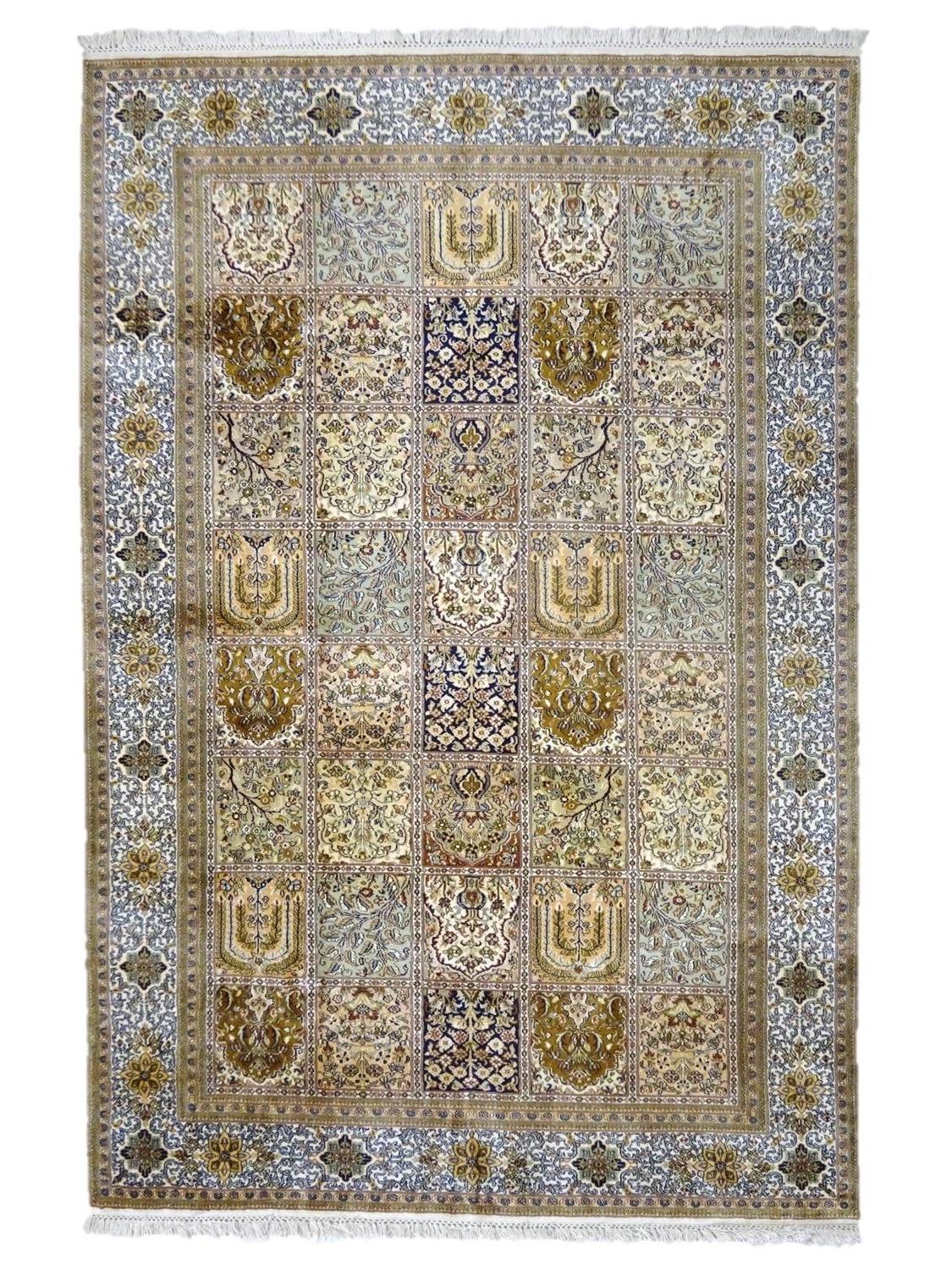 INTIALAINEN SILKKIMATTO 155*222 KASHMIR