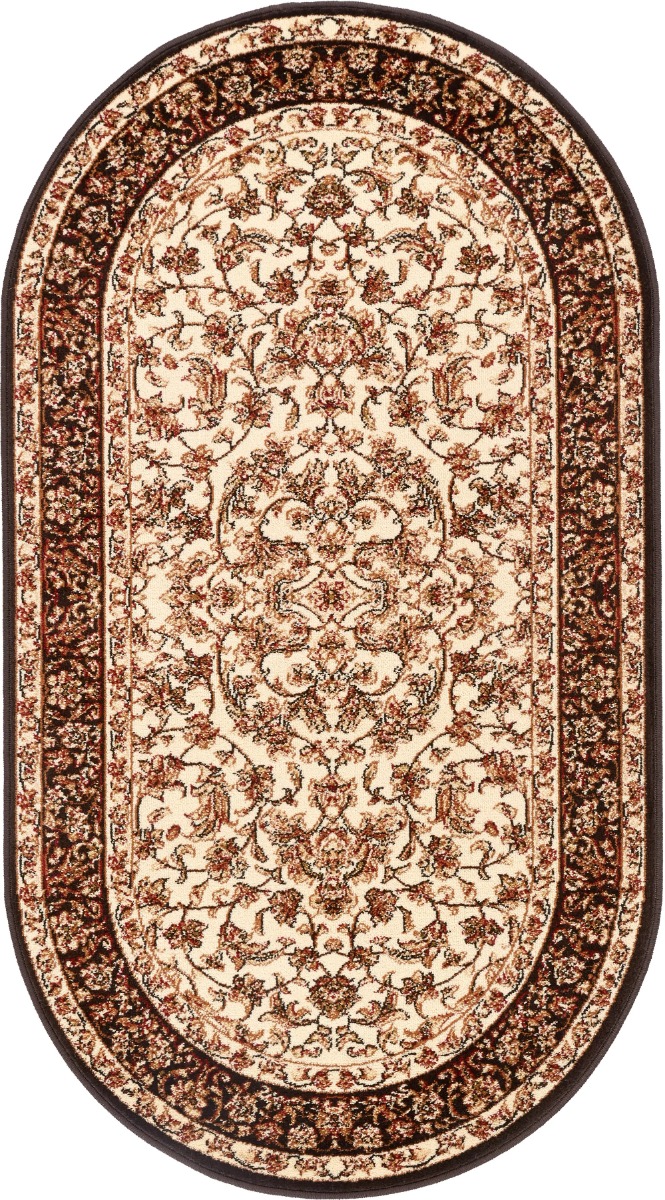 STANDARD 100*180 HERMIONA CREAM OVAALNE