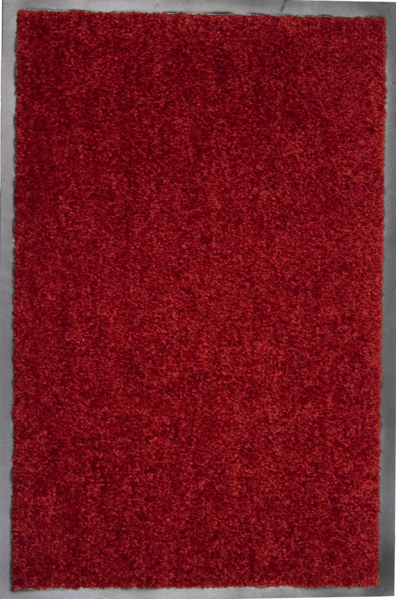 ПРИДВЕРНЫЙ КОВРИК 90*120 WASH&CLEAN RED